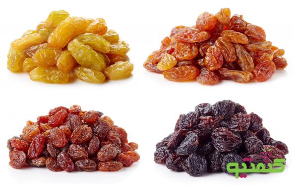 میزان کالری کشمش پلویی صدگرمی