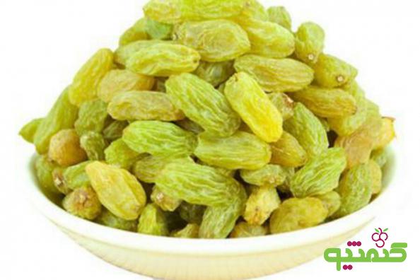 بررسی کیفی انواع کشمش آجیلی