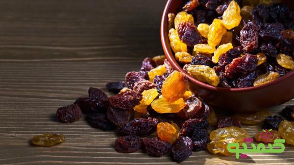 مراحل تولید انواع کشمش پلویی