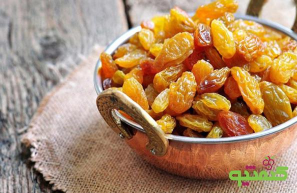 توزیع کشمش تیزابی فله