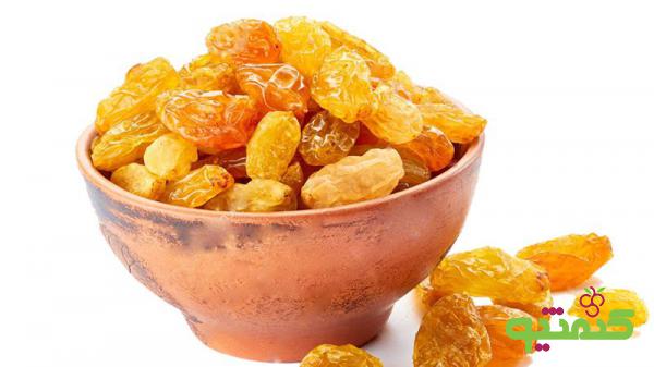 ویتامین های موجود در کشمش