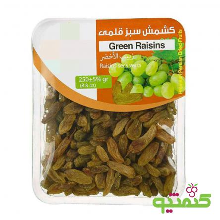 سفارش کلی کشمش سبز بسته بندی