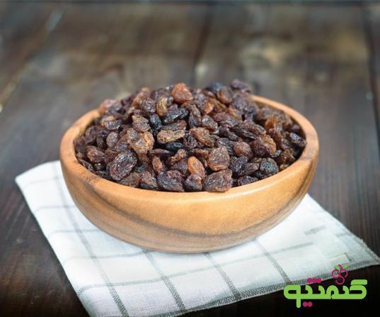 خصوصیات کشمش تیزابی تاکستان