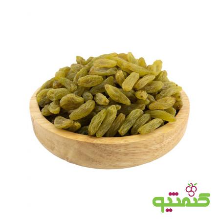 بررسی کیفیت کشمش سایه خشک سبز