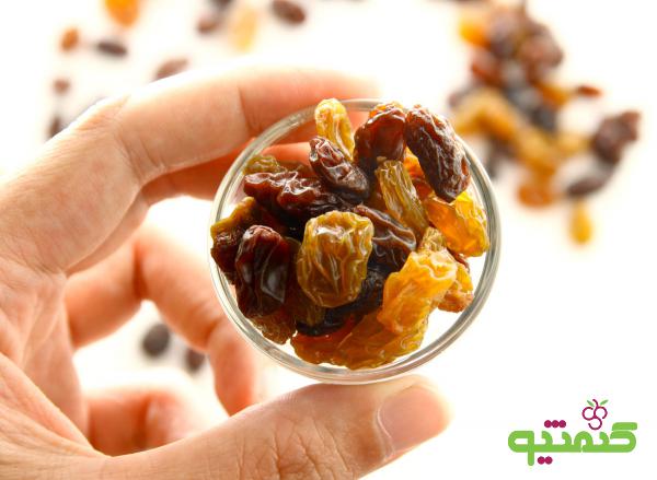 جلوگیری از یبوست با مصرف کشمش