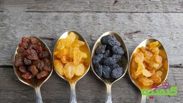 تولید کننده کشمش زرد مرغوب