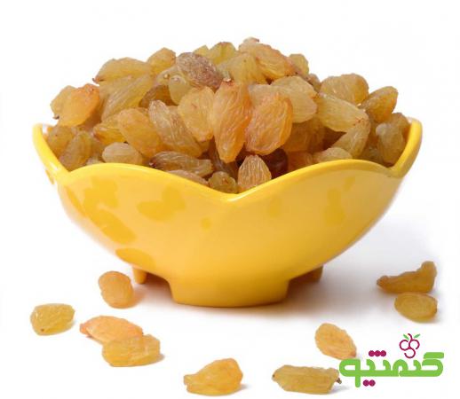پخش انواع کشمش طلایی صادراتی